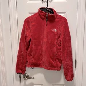 Fuzzy pink jacket